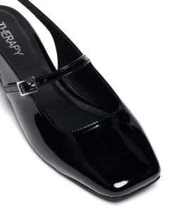 Therapy Shoes Low Heels-Becker Patent *FINAL SALE*