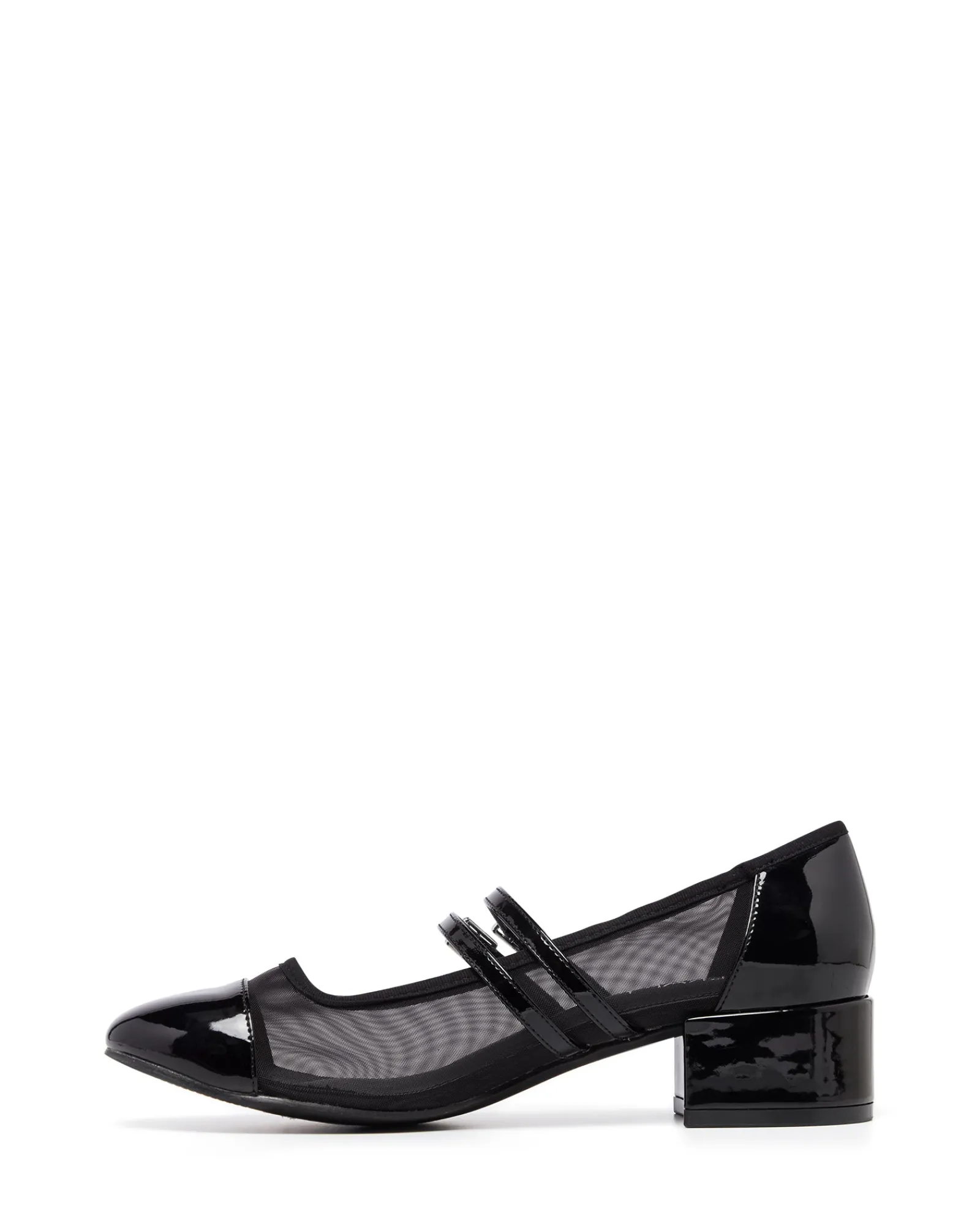 Therapy Shoes Low Heels|Ballet Flats-Camila Mesh / Patent *FINAL SALE*