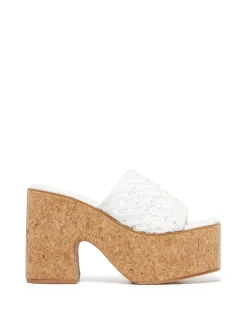 Therapy Shoes High Heels-Delirium Platform Heel Raffia