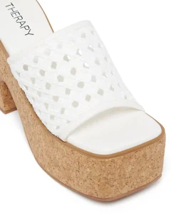 Therapy Shoes High Heels-Delirium Platform Heel Raffia