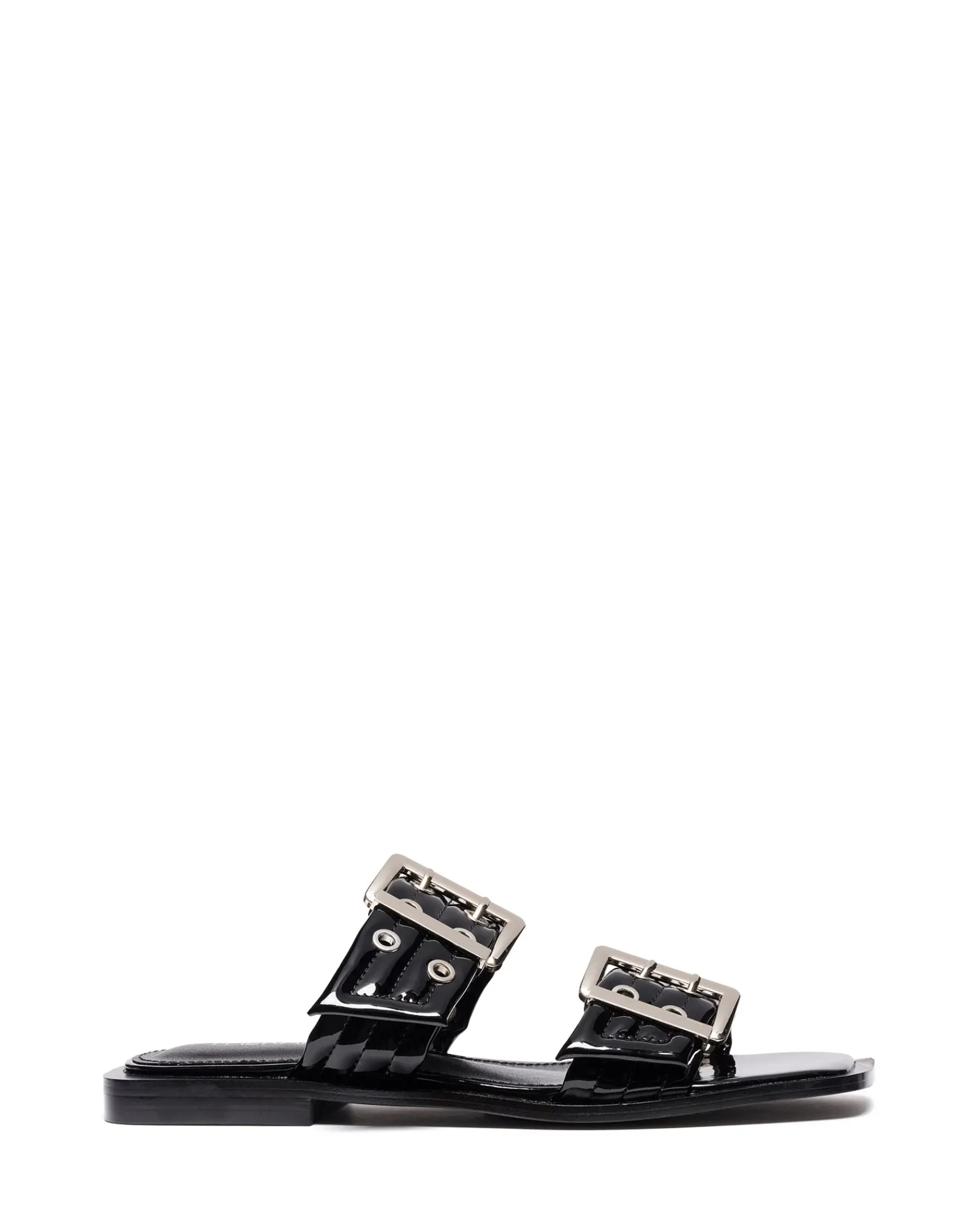 Therapy Shoes Sandals|Flat Sandals-Ego Flat Sandal Patent
