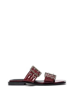 Therapy Shoes Sandals|Flat Sandals-Ego Flat Sandal Patent
