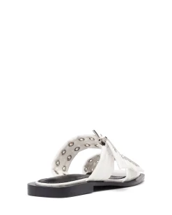 Therapy Shoes Sandals|Flat Sandals-Ego Flat Sandal Patent