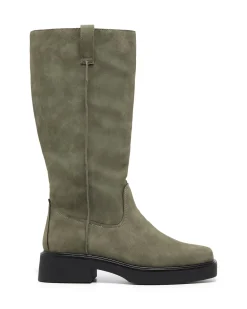 Therapy Shoes Tall Boots-Exhaust Moto Boot
