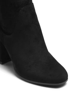 Therapy Shoes Heeled Boots|Tall Boots-Hanover Tall Boot Suede
