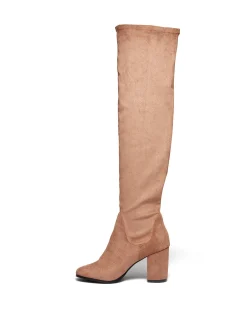 Therapy Shoes Heeled Boots|Tall Boots-Hanover Taupe *FINAL SALE*