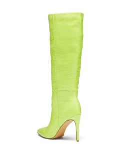 Therapy Shoes Heeled Boots|Tall Boots-Icon Tall Boot Citrus Croc
