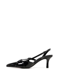 Therapy Shoes Mid Heels-Juicy Slingback Pump Patent