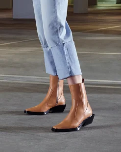 Therapy Shoes Ankle Boots|Boots-Kaia Boot Caramel