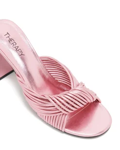 Therapy Shoes Heeled Sandals|Mid Heels-Kaylee Metallic *FINAL SALE*