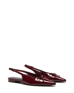 Therapy Shoes Ballet Flats-Lavin Slingback Ballet Flat Patent