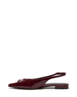 Therapy Shoes Ballet Flats-Lavin Slingback Ballet Flat Patent