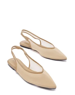 Therapy Shoes Ballet Flats-Lazer Slingback Ballet Flat Smooth