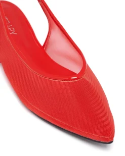 Therapy Shoes Ballet Flats-Lazer Slingback Ballet Flat Patent