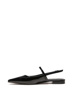 Therapy Shoes Ballet Flats-Lourdes Pointed Flat Patent