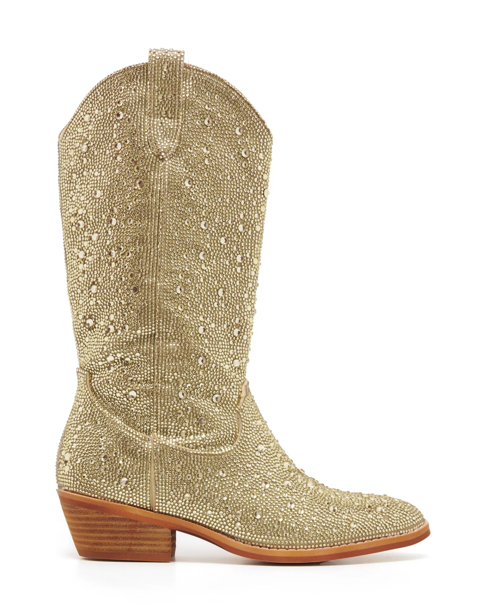 Therapy Shoes Tall Boots|Boots-Majesty Cowboy Boot Rhinestones