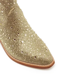 Therapy Shoes Tall Boots|Boots-Majesty Cowboy Boot Rhinestones