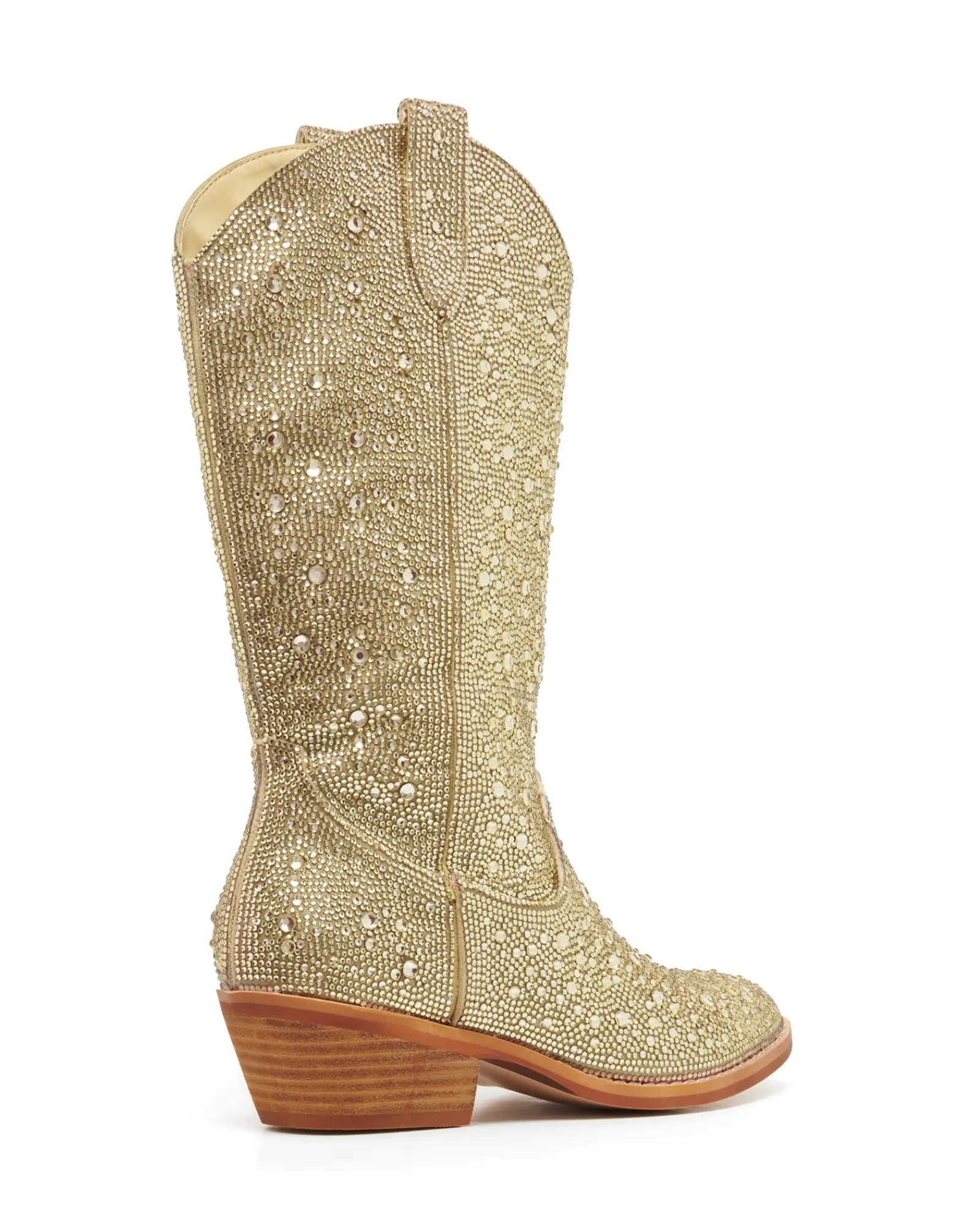 Therapy Shoes Tall Boots|Boots-Majesty Cowboy Boot Rhinestones