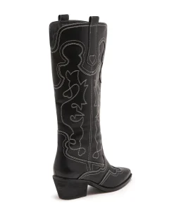 Therapy Shoes Tall Boots-Malvin Western Boot Smooth