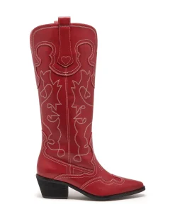 Therapy Shoes Tall Boots-Malvin Western Boot Smooth