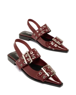 Therapy Shoes Ballet Flats-Matilda Pointed Flat Patent