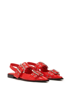 Therapy Shoes Ballet Flats-Matilda Pointed Flat Patent