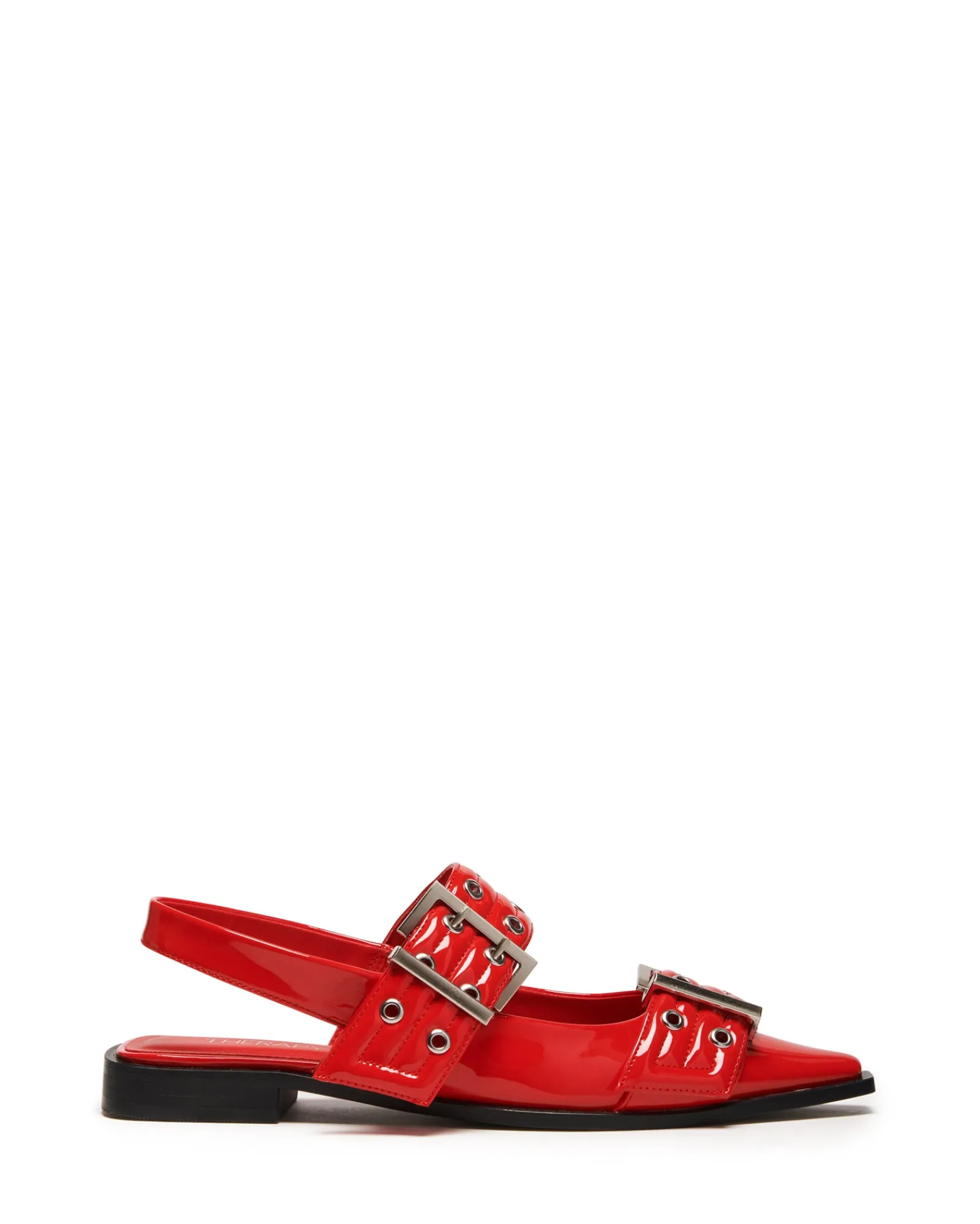 Therapy Shoes Ballet Flats-Matilda Pointed Flat Patent