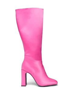 Therapy Shoes Heeled Boots|Tall Boots-Muse Tall Boot Satin