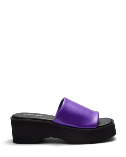 Therapy Shoes Platform Sandals-Naomi Platform Sandal Violet