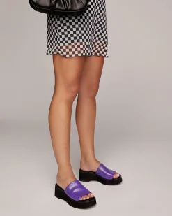 Therapy Shoes Platform Sandals-Naomi Platform Sandal Violet