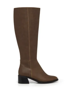 Therapy Shoes Heeled Boots|Tall Boots-Neva Tall Boot Nubuck