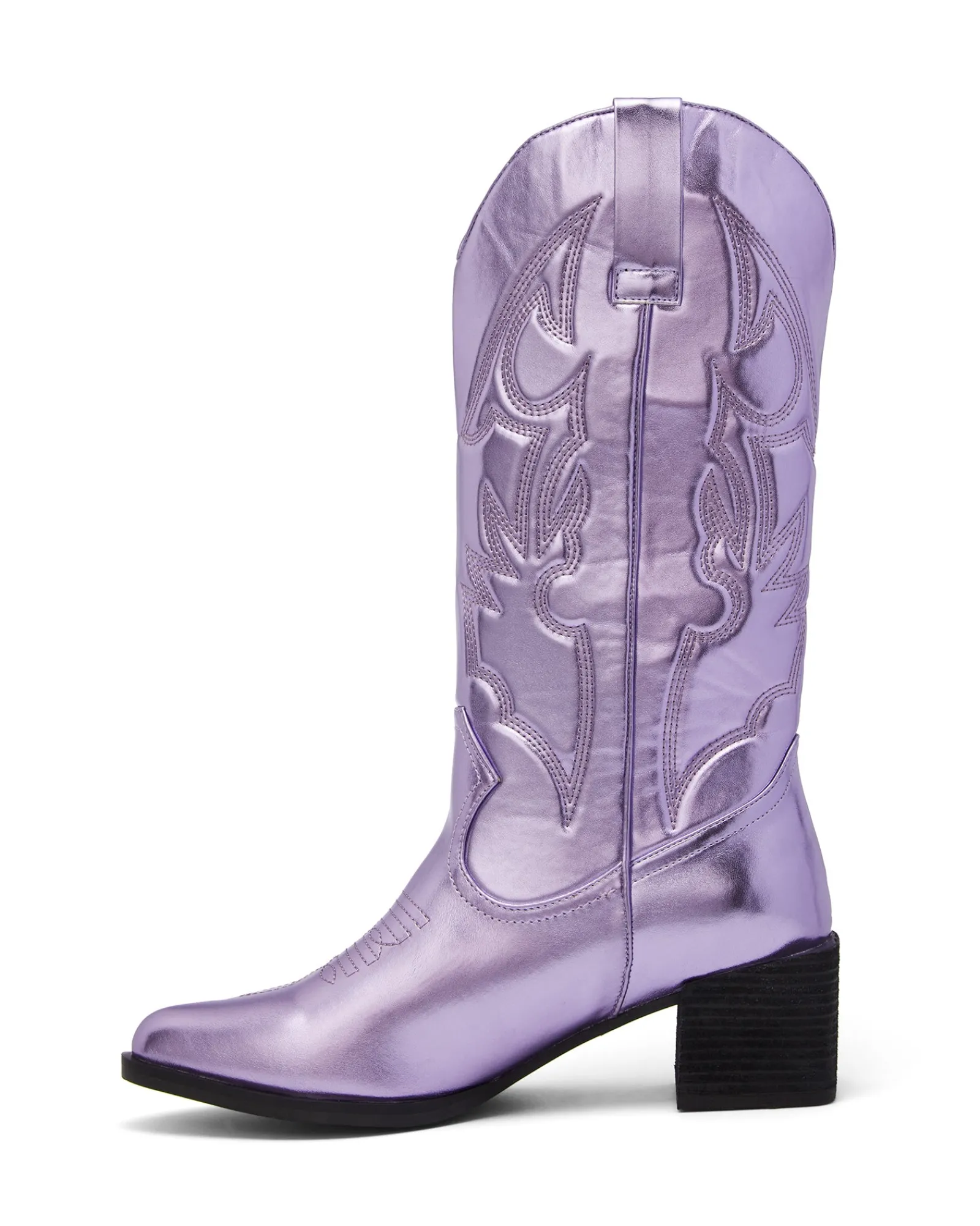 Therapy Shoes Heeled Boots|Tall Boots-Ranger Metallic *FINAL SALE*