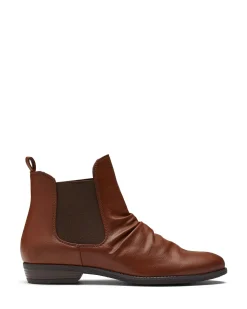 Therapy Shoes Ankle Boots|Boots-Redwood Boot Tan