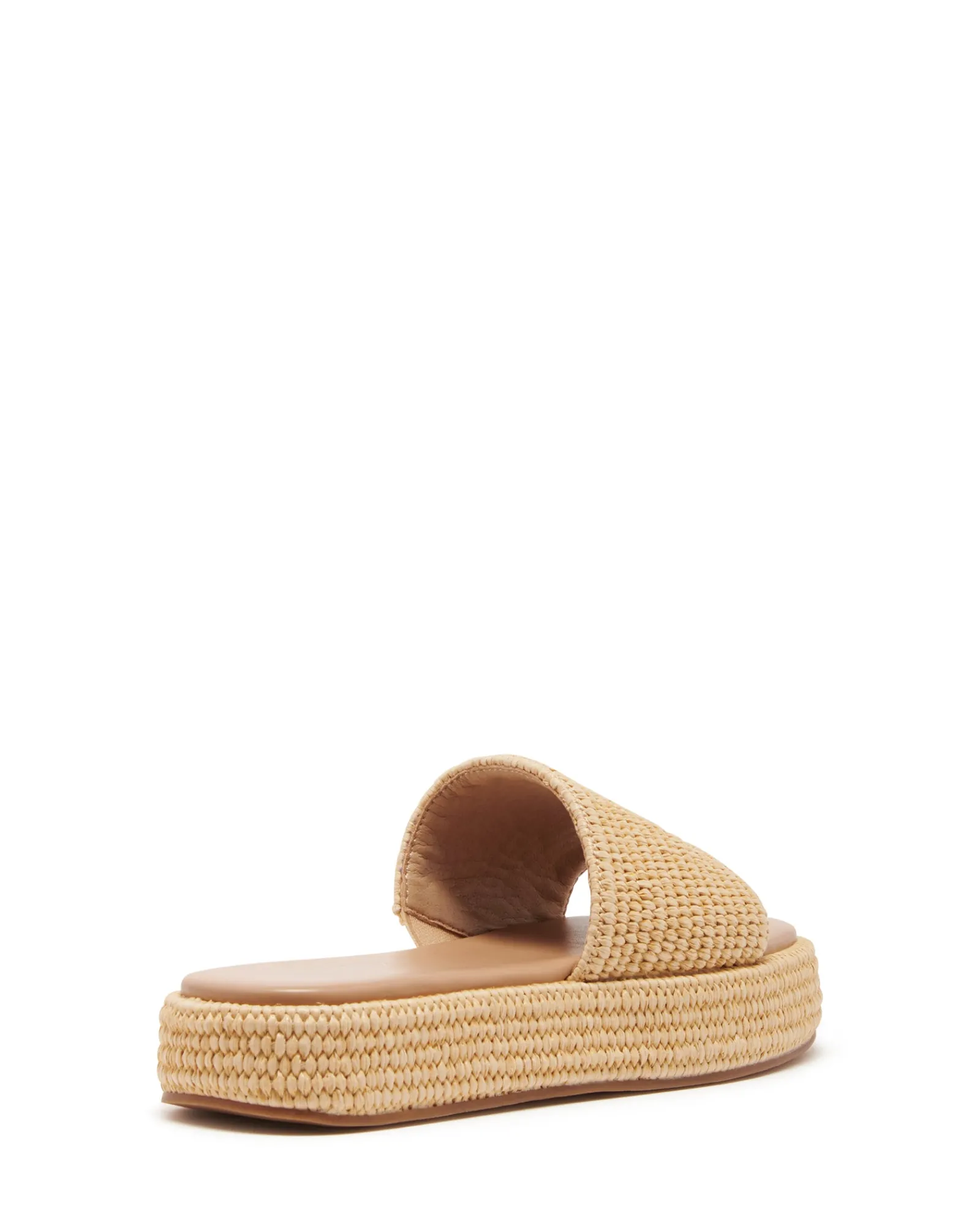 Therapy Shoes Flatform Sandals-Retro Flatform Sandal Raffia