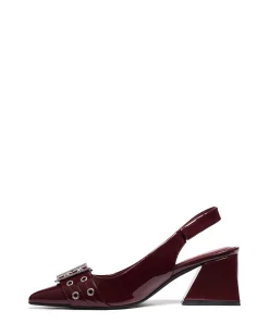 Therapy Shoes Mid Heels-Slay Slingback Pump Patent