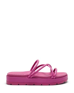 Therapy Shoes Sandals|Flat Sandals-Sliver Pink *FINAL SALE*