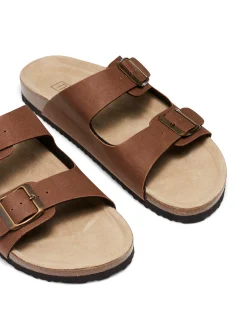 Therapy Shoes Sandals|Flat Sandals-Stiva Coffee *FINAL SALE*