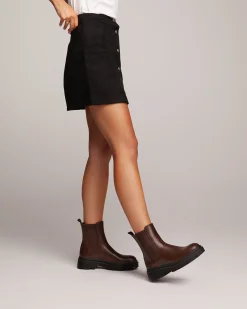 Therapy Shoes Ankle Boots|Boots-Threadbo Cocoa