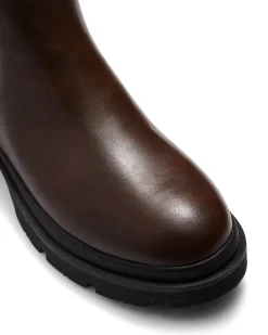 Therapy Shoes Ankle Boots|Boots-Threadbo Cocoa