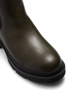 Therapy Shoes Ankle Boots|Boots-Threadbo Olive *FINAL SALE*
