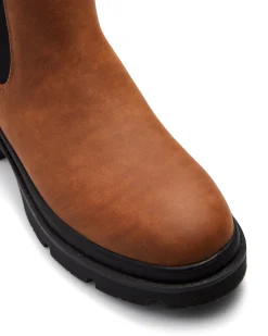 Therapy Shoes Ankle Boots|Boots-Threadbo Tan Nubuck *FINAL SALE*