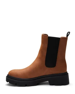 Therapy Shoes Ankle Boots|Boots-Threadbo Tan Nubuck *FINAL SALE*