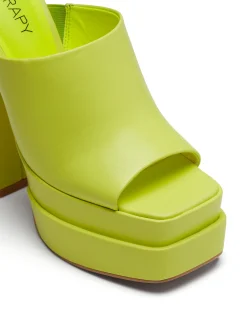 Therapy Shoes High Heels-Villain Platform Heel Citrus