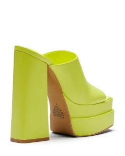 Therapy Shoes High Heels-Villain Platform Heel Citrus